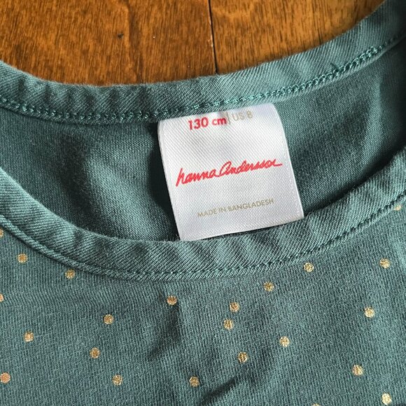 Hanna Andersson tulle stars dress 130 - Picture 3 of 7